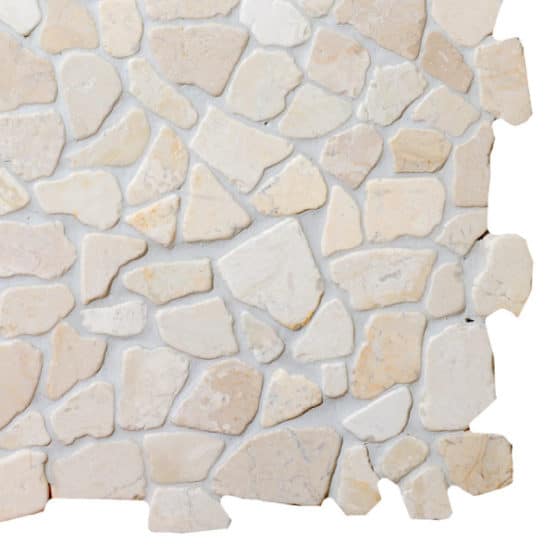 Mosaic White marble 300x300mm