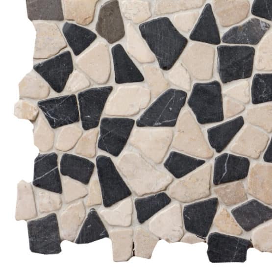 Mosaic Grey-White marble 300x300mm