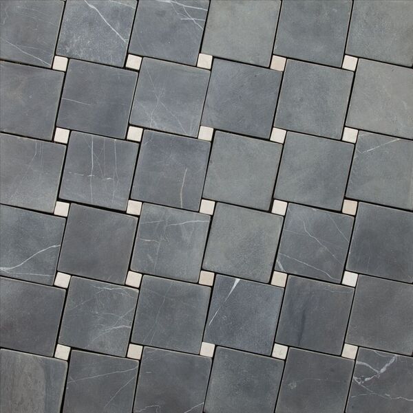 DIAGONAL GREY-WHITE 100x100mm