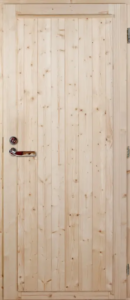 Välisuks Mänd/Kuusk (täis paneel) 8x18 - 788x1778mm (paremale) lukk 4190